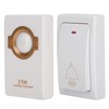 Smart Wireless Selfpowered Waterproof Doorbell Chime Elderly Caller 1*transmitter 1*receiver