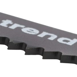Trend Professional Jigsaw Blades, Pack of 5, 75mm x 2mm, CV Cut, Perfect for Plastics and Acrylics, Universal T-Shank, JB/T144D