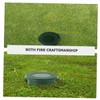 VICASKY 3pcs Golf Putting Cup Covers Durable Plastic Training Aids