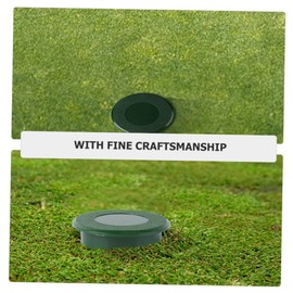 VICASKY 3pcs Golf Putting Cup Covers Durable Plastic Training Aids for Outdoor Practice Smooth Touch Lightweight Design for Enhanced Golf Skills
