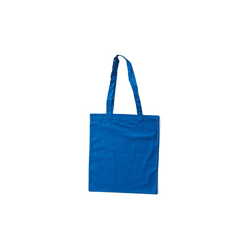 Bags by Jassz Cotton Fabric Bag with Long Handles, royal