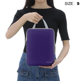 Gonex Compression Packing Cubes in a Set of 3 or 4, 4-Piece Set of Packing Cubes / Luggage Organisers / Garment Bags for Travel