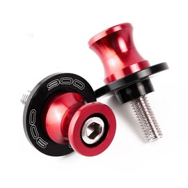 M8 Swing Protection Swing Adapter Stand Bobbins Spool Racing Adapter Stand Holder for Z900 2017-2020 Red