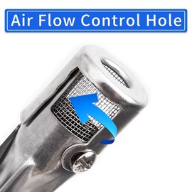 X Home 7507 Grill Burner Replacement for Weber Spirit E/S-210 and Genesis Silver A Grills with Side Control, Heavy Stainless Steel, 27-Inch