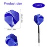 120 Pcs Standard Dart Flights Durable PET Replacement Feather Tails
