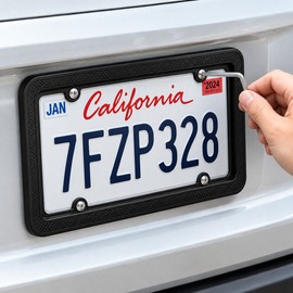 License Plate Frame for Cars – Lightweight 31 × 16 cm Holder with Weather-Resistant Design for Everyday Driving