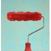 Greek Art 7" DIY Patterned Paint Roller Decorative Rubber Roller