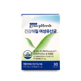 MAJEONDONGSANGHOE Women's vaginal nutrition Ginofresh Healthy female lactobacillus 170mg x 30 capsules 1 night