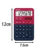 Sharp EL-760R-RX Color Design Calculator, 8 Digit Display, Red