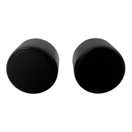 EVOGES Matt Black Spare Universal Dimmer Knob, Pack of 2