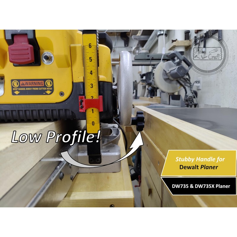 Stubby Handle for Dewalt DW735 Planer