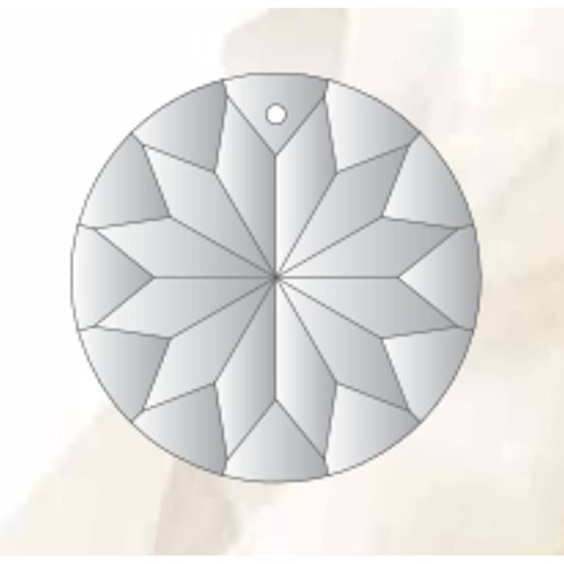 Aurora Boreale Crystal Sun 1-Hole Rainbow Crystal Feng Shui 30%