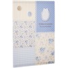 Nakabayashi 5PL-270-31-B Pocket Album, Patchwork, Blue