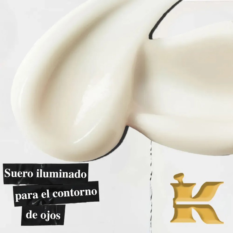 Suero Kiehl's Powerful-Strength Para Ojos con Vitamina C y Tripéptidos,