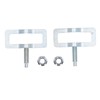 2pcs Exhaust Manifold Clamp Repair Kit Manifold Stud Clamp Replacement