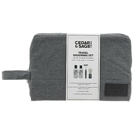 Set of 5 Neceser Hombre Pieces Cedar & Sage