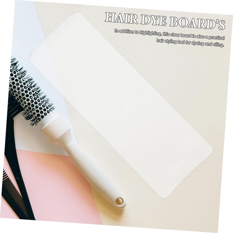 Gogogmee Clear Hair Highlighting Board Durable Hair Foiling Paddle for