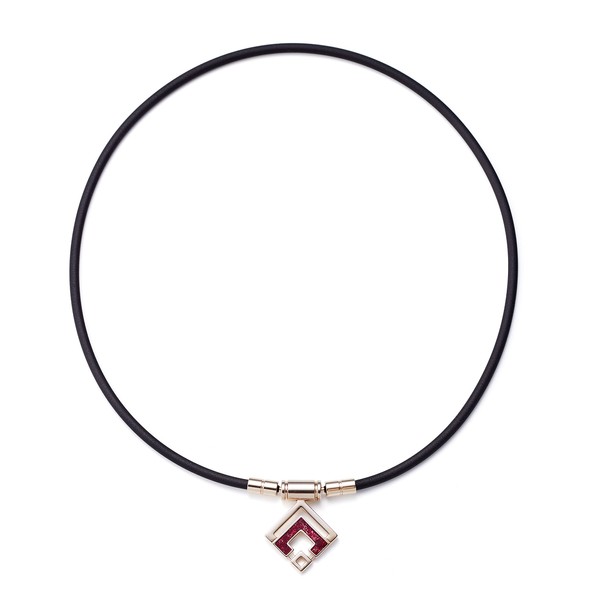 Colantotte TAO Necklace, Slim ARANmini CPGD x R Red Glitter