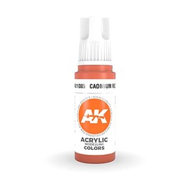 AK Interactive 3rd Gen Acrylic Cadmium Red 17 ml