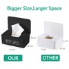 Moorfowl Butt Wipes Dispenser for Bathroom, Upgrade Size(8.2L x 4.9W