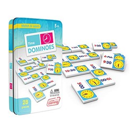 Junior Learning JL486 Time Dominoes pequeño