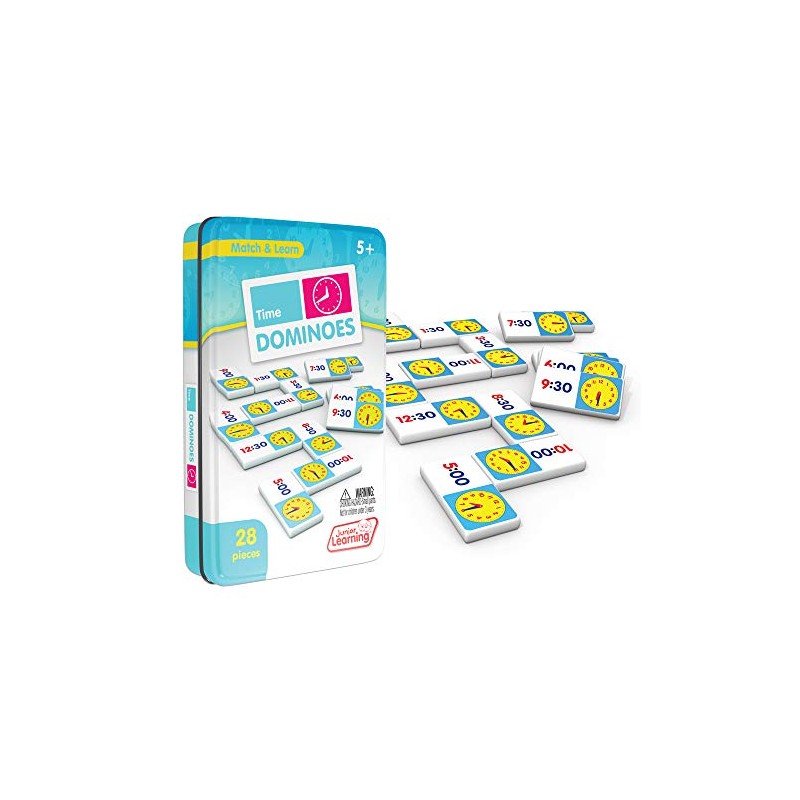 Junior Learning JL486 Time Dominoes pequeño