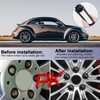 17mm Wheel Nut Cap, 20pcs Wheel Bolt Nut Covers, Universal
