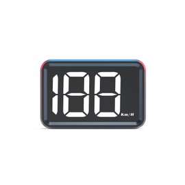 AMROOLOO Speedometer Large Screen Display Speed MPH GPS Digital Speedometer with Automatic Brightness Adjustment Suitable for All Cars