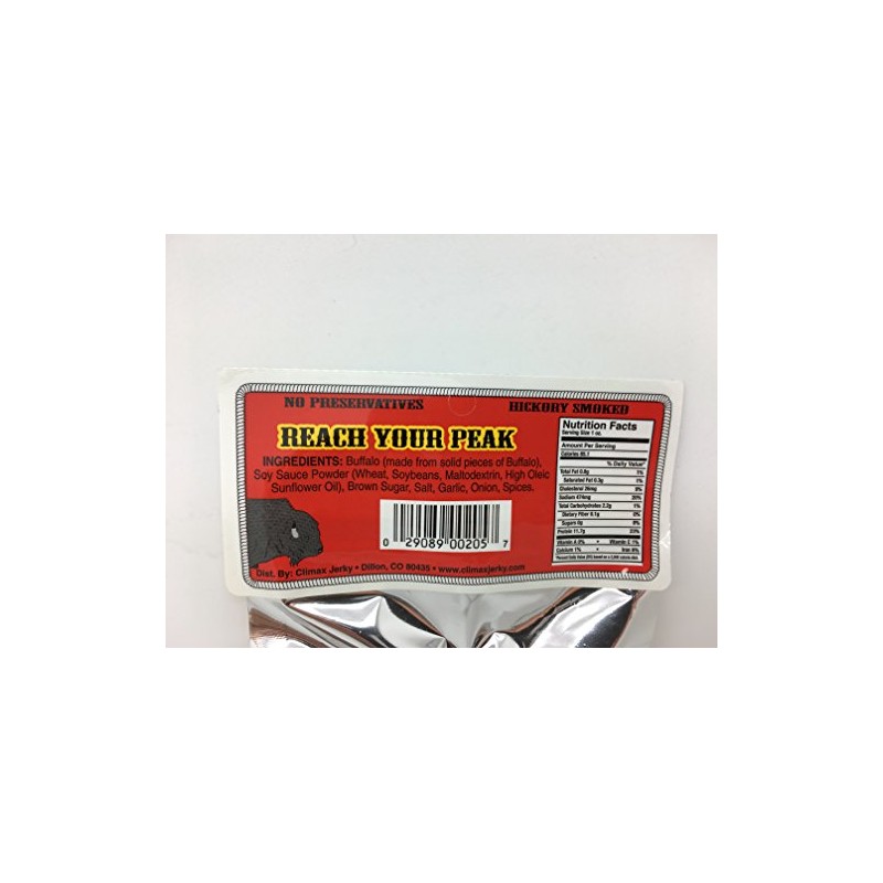 BEST Premium Natural Style Kippered Cut Thick Strips 1.75 OZ.