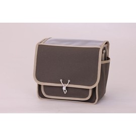 OSTRICH F-104N Front Bag, Middle Gray, Size (H x W x D): 8.7 x 10.2 x 5.5 inches (220 x 260 x 140 mm), Capacity: 3.1 gal (8.9 L)