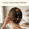 3 PCS Premium Acetate Butterfly Hair Claw Clip, Medium Hair