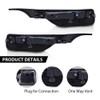 G-PLUS Compatible with Honda Accord 4-Door Sedan 2016 2017 Clear