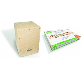 Nino Percussion Kids' Make Your Own Cajon Kit-Made in Europe-Baltic Birch Wood, Includes Easy to Follow Manual, 2-Year Warranty (Parts Only) (NINO951-MYO)