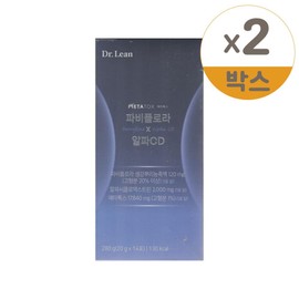 Dr. Lean Fabiflora Alpha CD Alpha 15g x 14 packs (2) / 닥터린 파비플로라 알파CD 알파 15g x 14포 2개