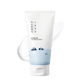 ROUND LAB 1025 Dokdo Cleanser 5.07 Fl Oz, Low pH Facial Cleanser for Sensitive Skin, Rich Soft Bubbles for Deep Cleansing and Makeup Removal, Hydrating Face Wash with Deep Sea Water, Korean Skin Care