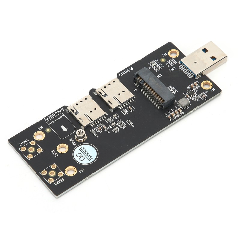 Adapter Card NGFF(M.2) Key B to USB 3.0 with Dual
