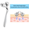 DMZK Manual Facial Massager, Metal Face Roller Y-Shaped Roller Massger