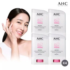 AHC [최대용량] AHC 마스터즈 하이퍼 마일드 리페어 선스틱 4통 구성 [Large Capacity] AHC Masters Hyper Mild Repair Sunscreen Stick Set of 4 [[00001] None]