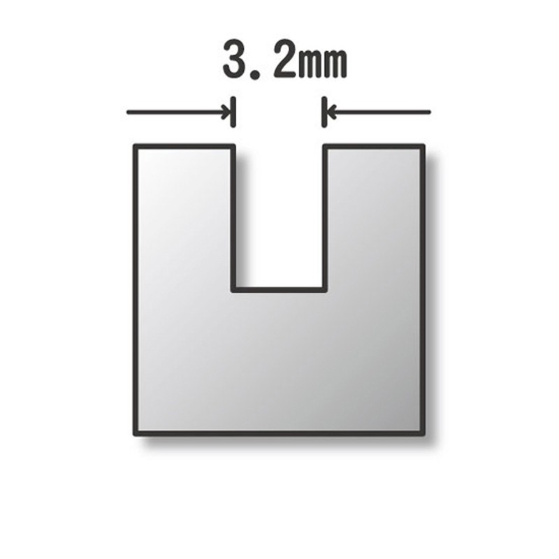 PROXXON Trimmer Bit, 1 Rod, 0.13 inch (3.2 mm), Shaft