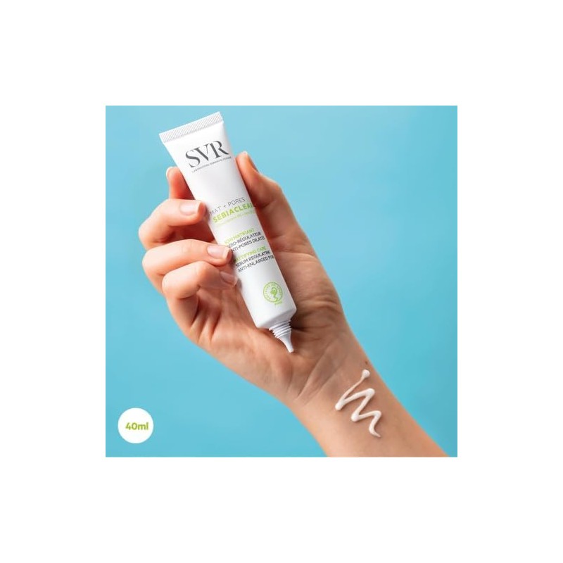 SVR Sebiaclear Mat+Pores Crema Seborreguladora Mate Sebiaclear 40 ml