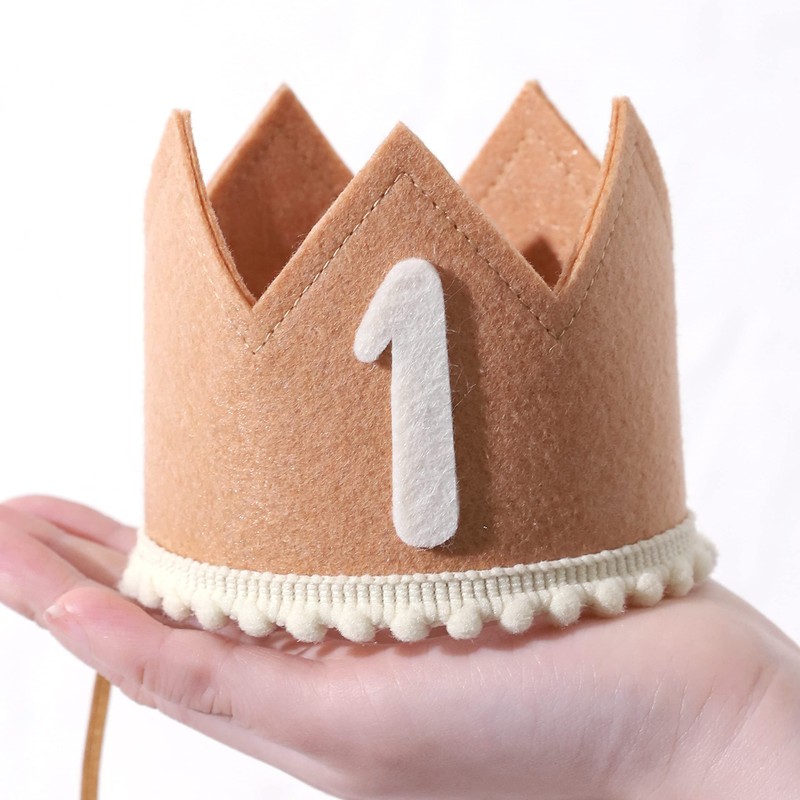 Corona de primer cumpleaños – Sombrero de fiesta y decoración