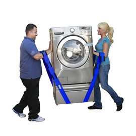 Forearm Forklift 2-Person Lifting and Moving Straps; Lift, Move and Carry Furniture, Appliances, Mattresses or Any Item up to 800 lbs. Safely and Easily Like a Pro, Ultramarine Blue Special Edition