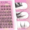 Ahrikiss Wispy Lash Clusters Natural Eyelash Clusters 80Pcs Cluster Eyelash