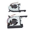 2pcs Laptop CPU GPU Cooling Fan 4 Pin Silent Efficient