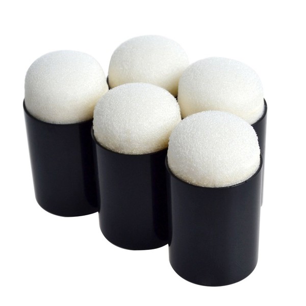 rosenice 5 Pieces Finger Sponge for DIY Painting Drawing Card