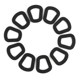 10 Stück Dichtungen für Benzinkanister,Dichtung Kanister,schwarze Kanisterdichtung Gummi für 20 l Wasser- oder Kraftstoffkanister, Ersatzdichtung Gummi