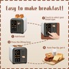 SEEDEEM Toaster 2 Slice with Touch Screen, Faster Heating Speed,
