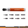MACHOMAN RCW209 9 Piece Transformed Ratchet Bit Screwdriver Set