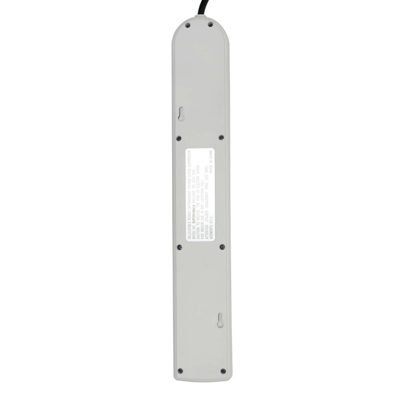 Tripp Lite International 6-Outlet Universal Surge Protector Power Strip, British