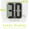 dretec Salt Concentration Meter, Waterproof (IPX7), Completely Washable, Measures 0.1%